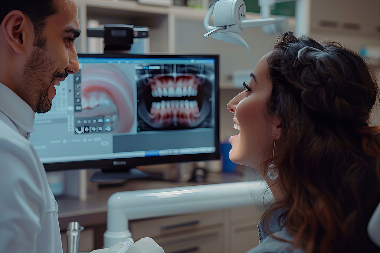 Digital dental scan and treatment planning technology